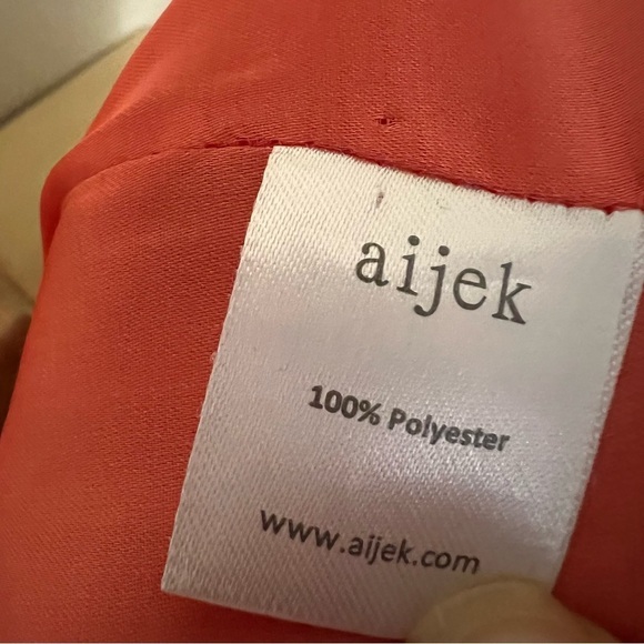 Revolve Aijek Orange‎ Into The Night Lace Mini Dress Size 3 Cocktail - Picture 7 of 10